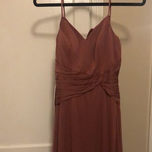 Azazie bridesmaid dress- desert rose , size A4 Never worn!!